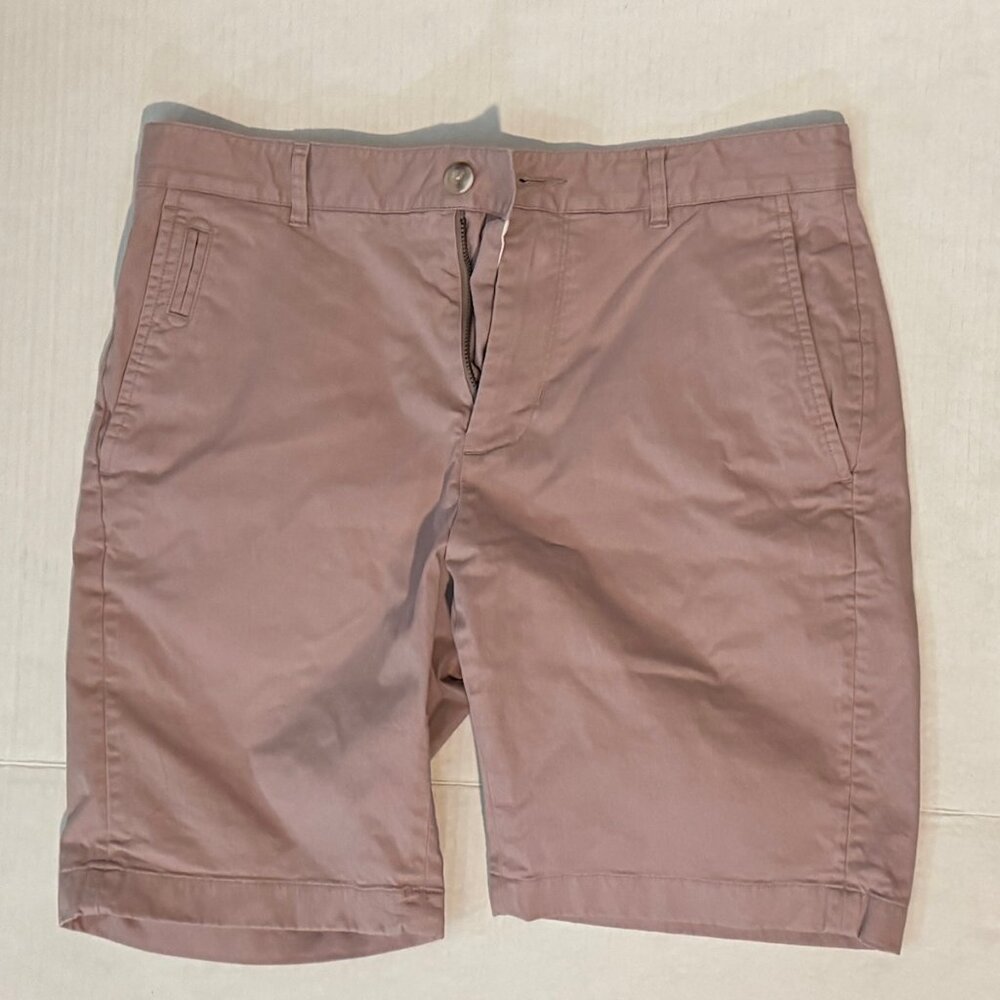 Vince Griffith Chino Shorts Slim Fit Mens size 30 Flat Front Stretch Italy